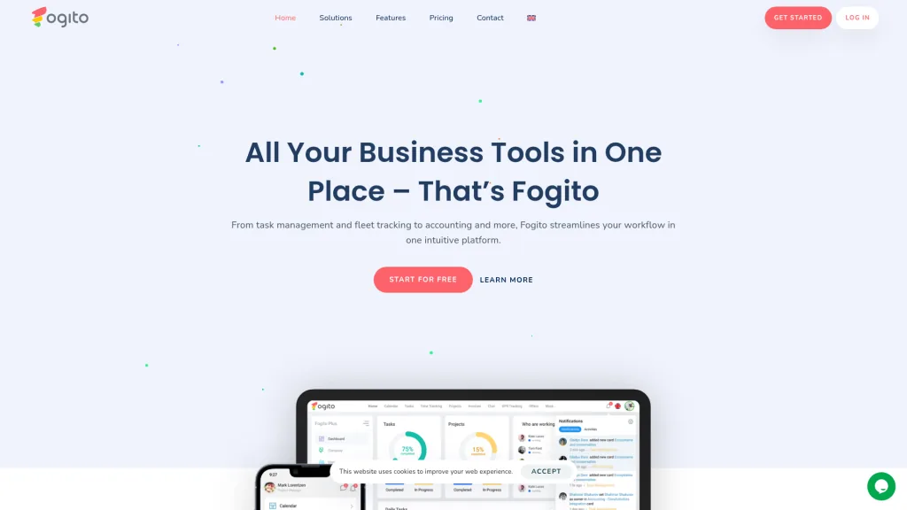 Fogito — ERP-platform · SaaS